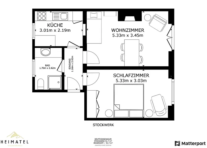 Heimatel - Blümele Apartment Scheidegg
